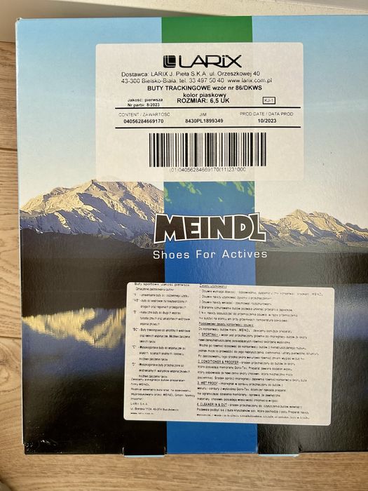 Buty tregingowe Meindl provider pro, r. 40