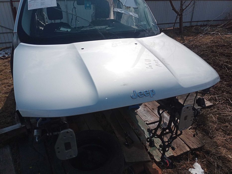 Капот алюміній Jeep Renegade 2014 - 2021 оригінал колір 348