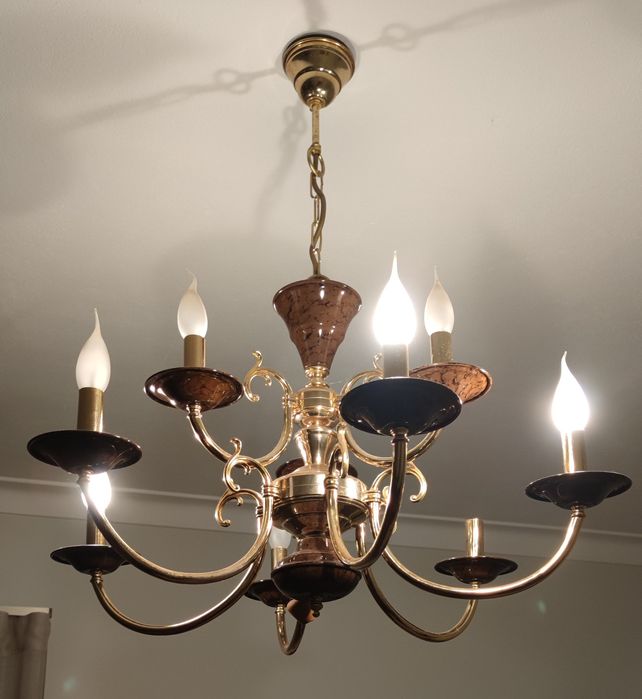 Baixa de Preço - Candeeiro Rústico Sala Estar/Jantar