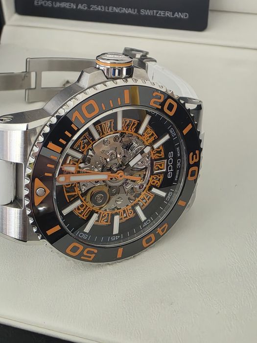 Epos 3441 Sportive Diver Automatic Skeleton