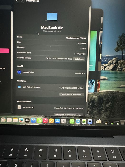 Macbook 13 polegadas