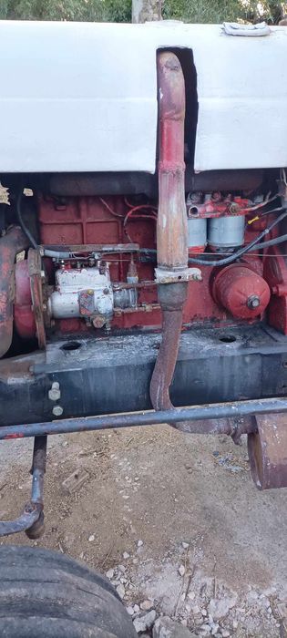 Trator David Brown e alfaias