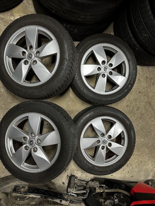 Диски Renault R16 5/114,3 +Зимові шини Megane Scenic Laguna Nissan