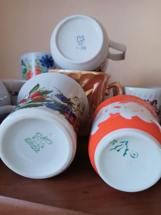 Чашки чайні, кофейні  радянський період