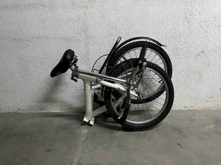 Bicicleta de cidade dobrável