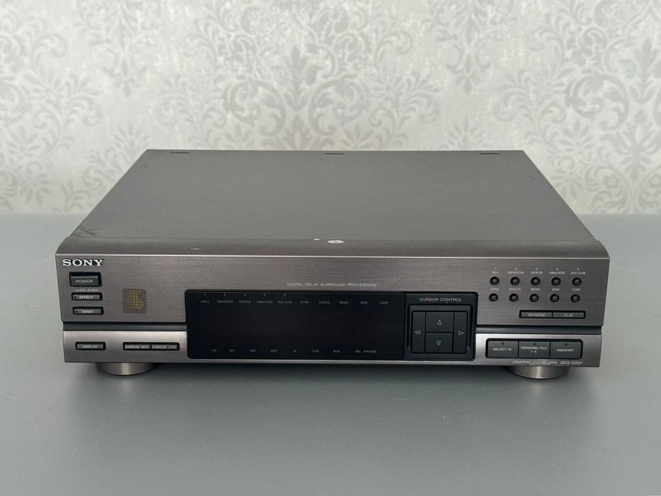 Korektor graficzny Procesor Equalizer MIDI Sony SEQ-D707