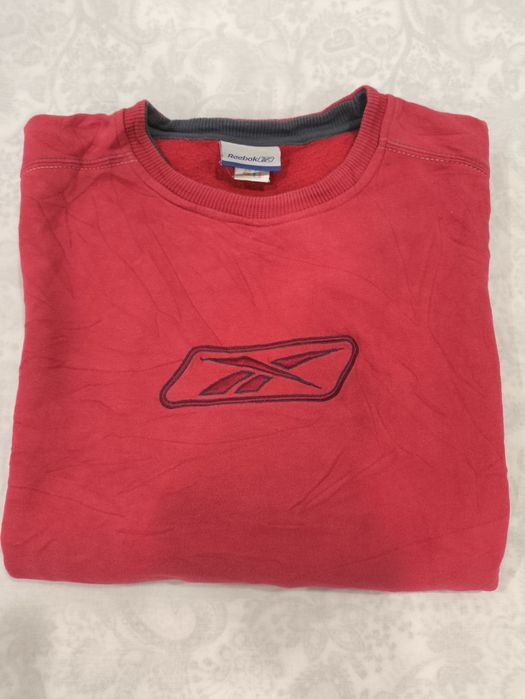 Sweat Reebok Vermelha Vintage