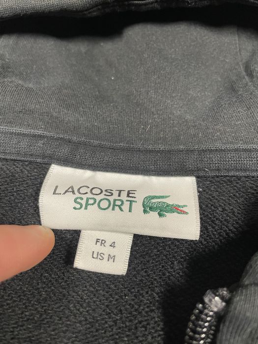 зип худи lacoste