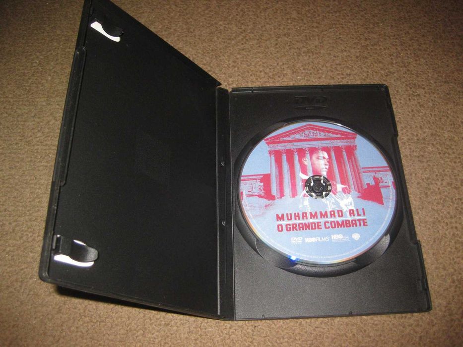 DVD "Muhammad Ali- O Grande Combate" com Christopher Plummer