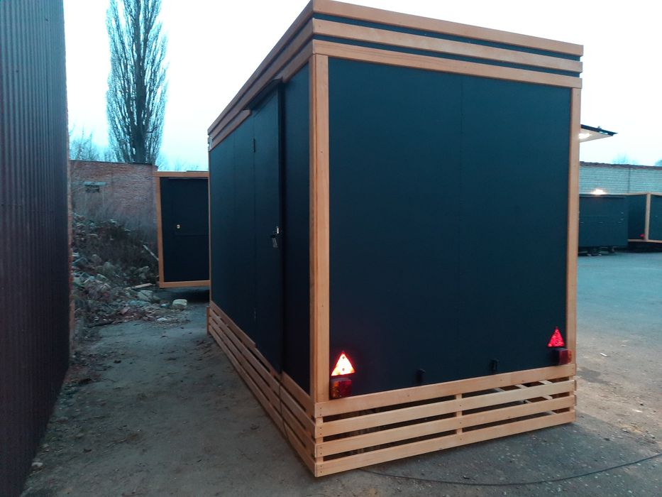 Торговий прицеп-кіоск, маф, фастфуд, кавярня, купава, кухня на колесах