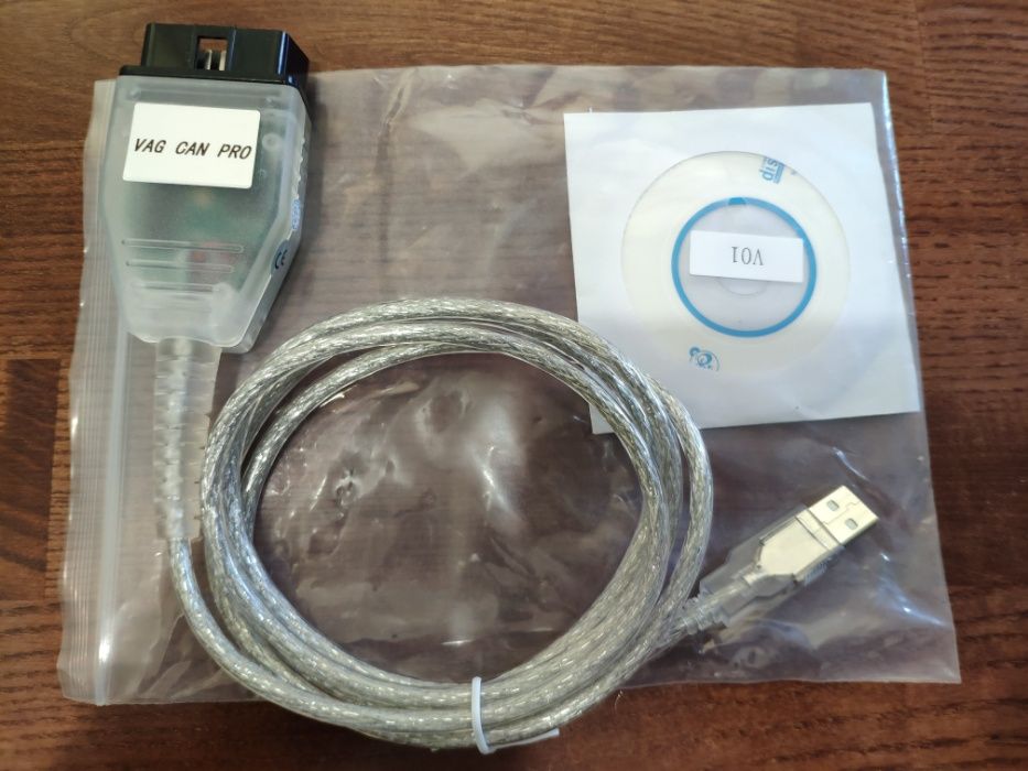 сканер адаптер VAG CAN PRO 5.5.1,  VCDS VAG 24.5, VAG TACHO