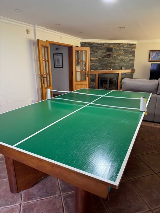 Mesa Snooker/Bilhar Madeira- Modelo Mozart