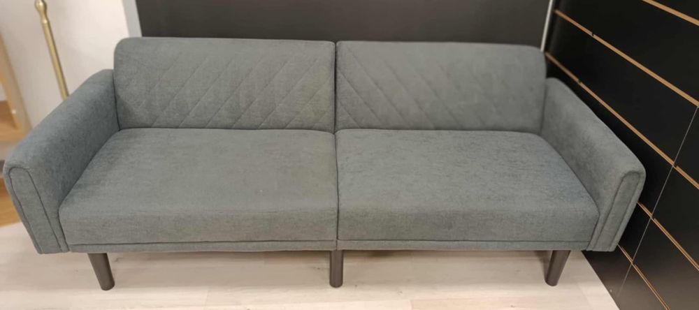 Sofa rozkładana szara
