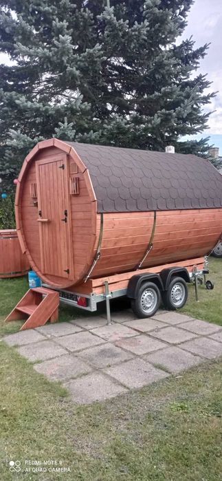 SAUNA mobilna na wynajem, relaks spa