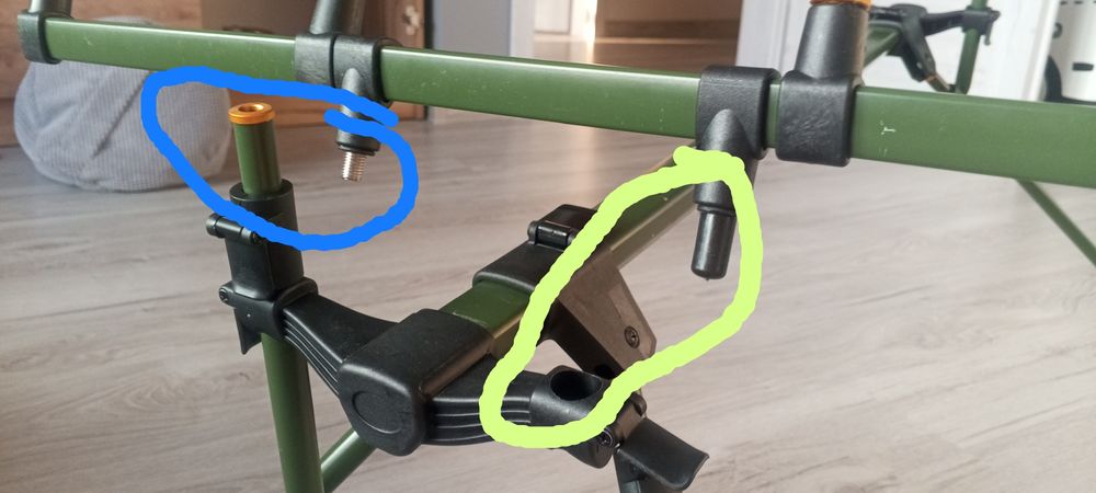 Tripod,podpórka na 4 wędki, marki Hokkaido