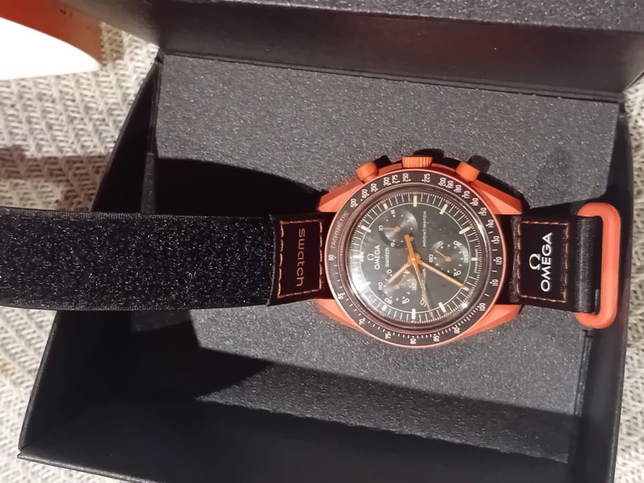 Relógio Swatch x Omega