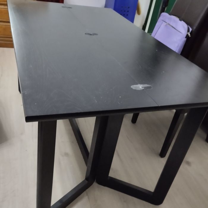 Mesa wengué de abrir