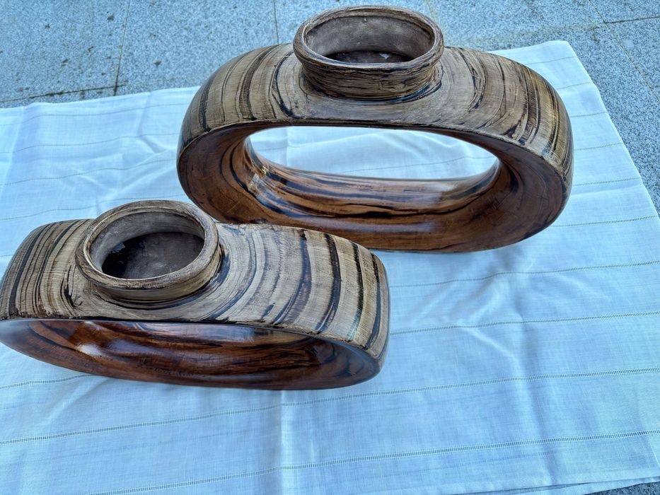 Conjunto em cerâmica “alianças”