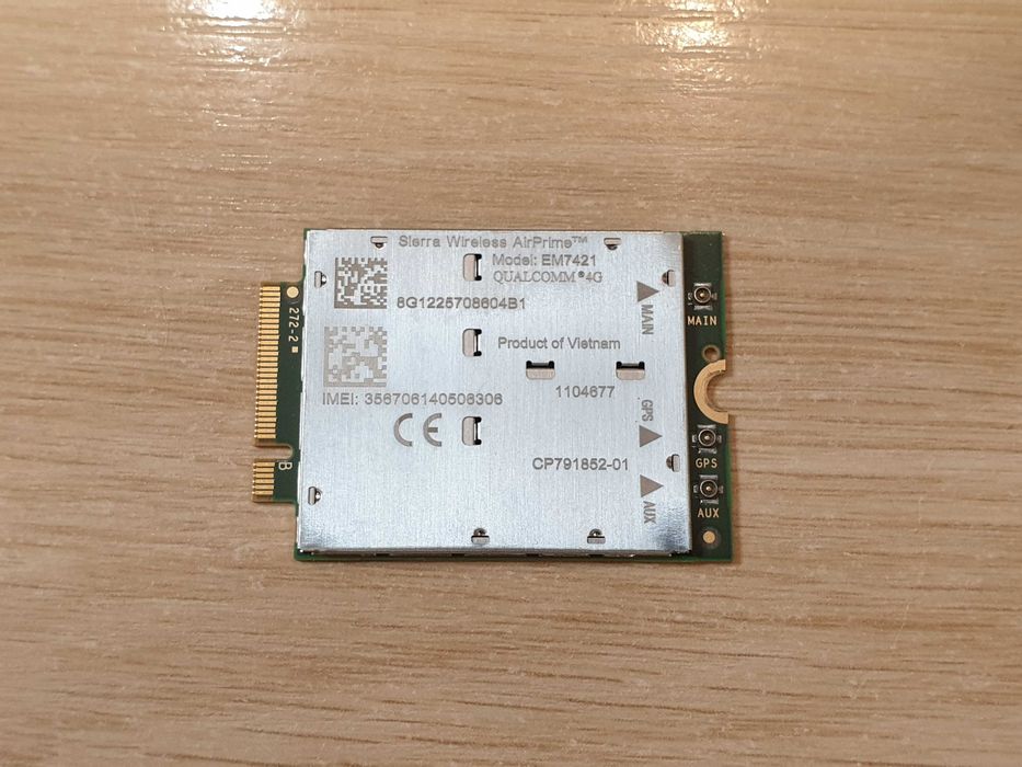 Sierra Wireless EM7421 4G модем, LTE Cat7 для ноутбука