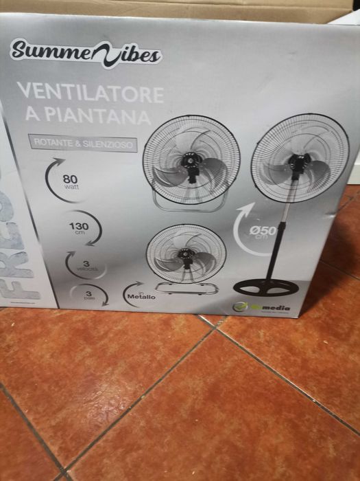 Ventoinha nova na caixa