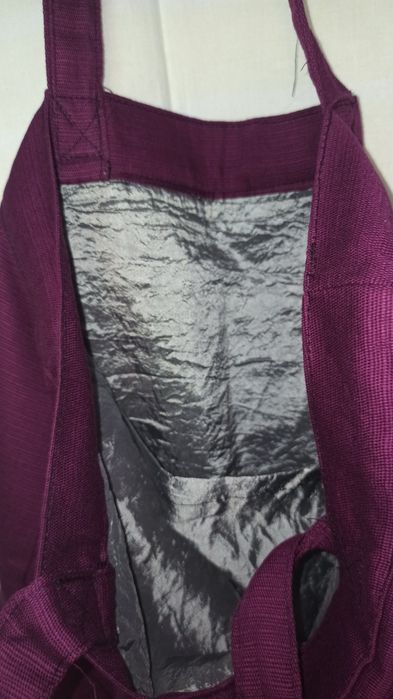 Ręcznie robiona torba na ramię typu shopper