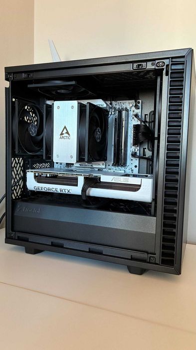 PC compacto, potente e silencioso (9600X + RTX5070)