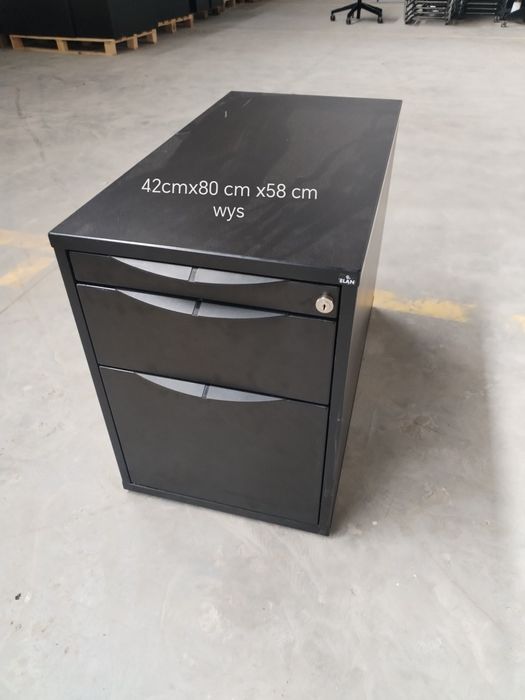 Kontenerek biurowy pomocnik biurowy szafka pod biurko firmy Elan 80szt