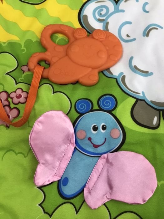 Мягкий развивающий интерактивный коврик Chicco (Чико)