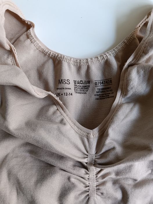 Wyszczuplające body M and  S rozm 12-14 Nowe!