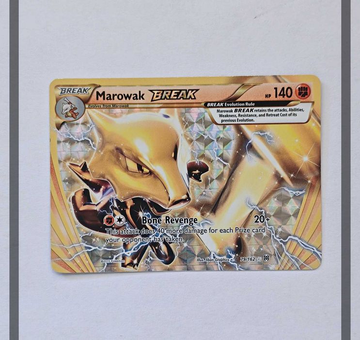 Marowak Break 79/162 BKP Pokemon ENG-NM