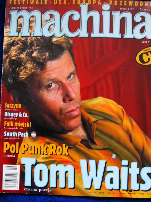 Machina 6/1999 Tom Waits,Placebo,The Clash,South Park,Kusturica,Jazz