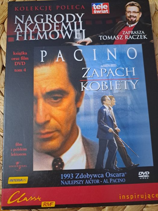 Film DVD z książką Zapach kobiety Al Pacino