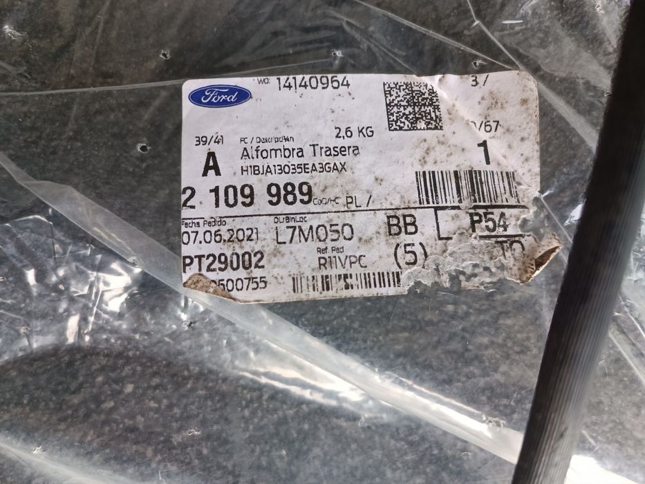 Tapetes Ford fiesta/ puma
