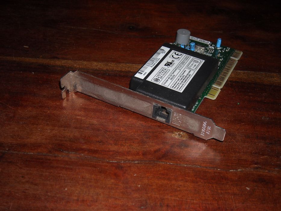 Placa de rede e modem antigos64286057116930121