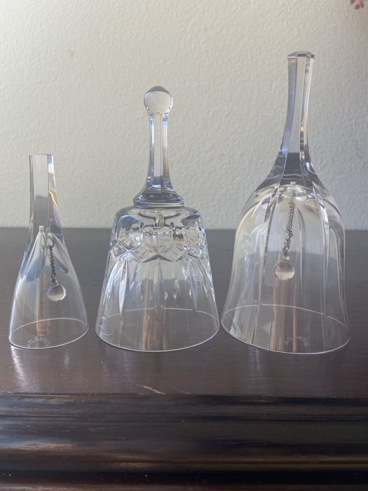 Campaínhas de mesa cristal Atlantis