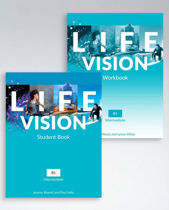 Life Vision B1: Student's Book + Workbook - Англійська мова, комплект