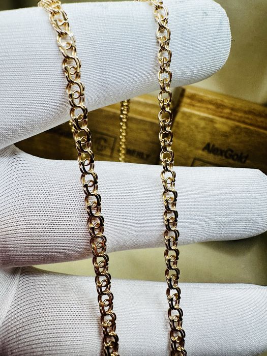 Золотая цепочка 585 весом 9,88 грамм