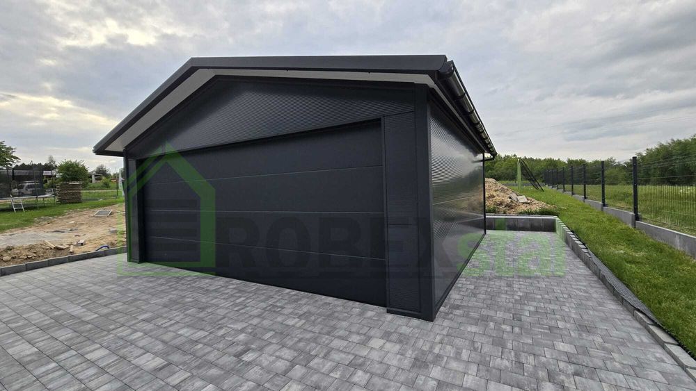 Garaż ocieplany z płyty warstwowej PIR 6x5,80 MONTAŻ CAŁY KRAJ