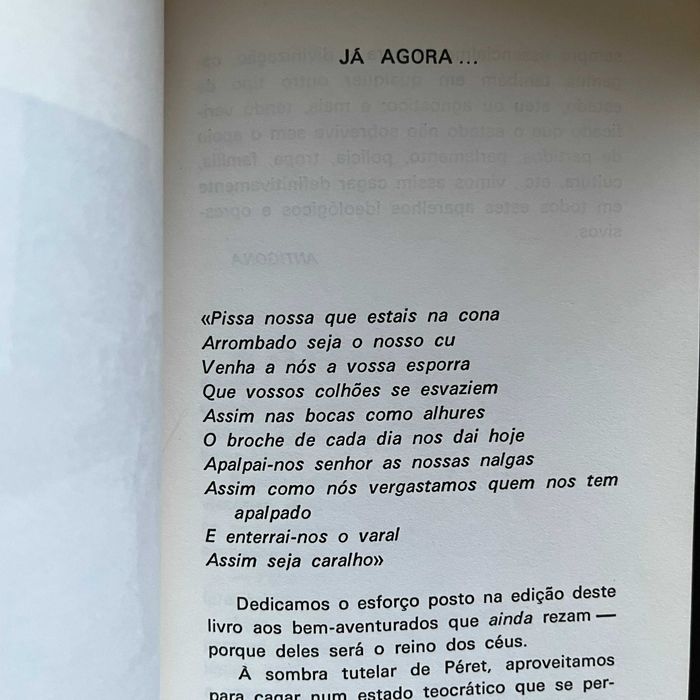 Benjamin Péret - Os Tomates Enlatados (1.ª edição, 1980)