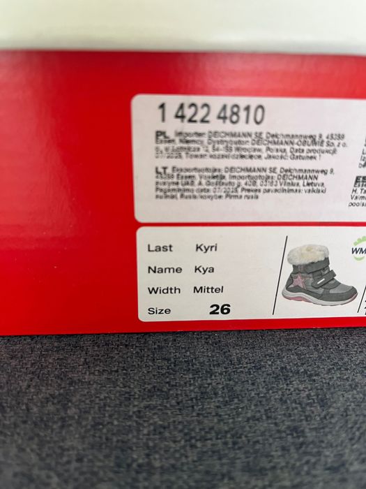 buty zimowe 26 elefanten