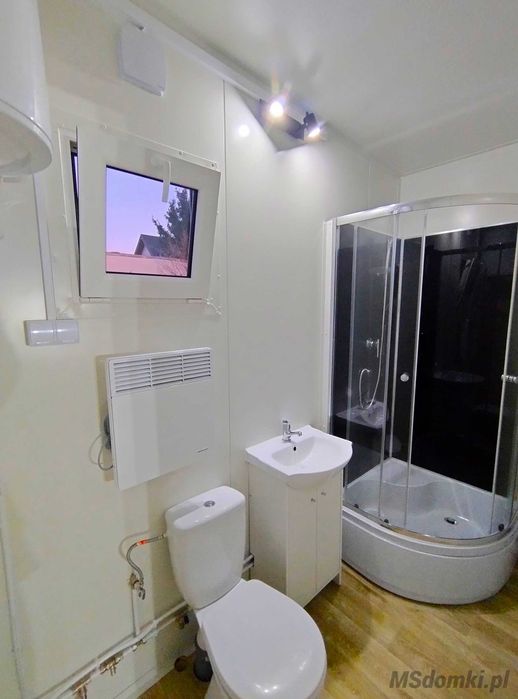 Domek letniskowy mobilny całoroczny wyposażony pod klucz 27m2 Producen