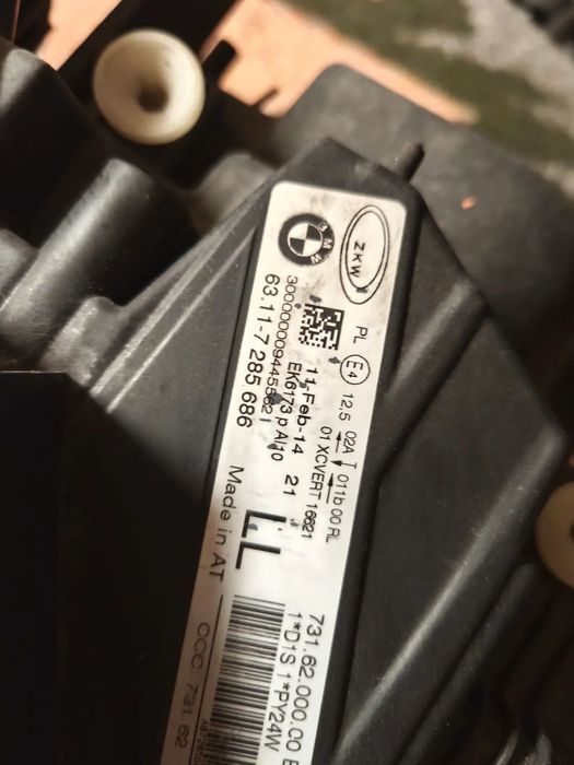 Farol direito bi-xenon Led Direcional BMW serie 3 GT F34