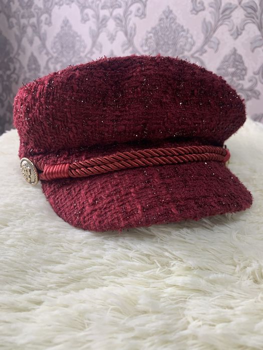 Кепі кепка картуз червоного бордового кольору