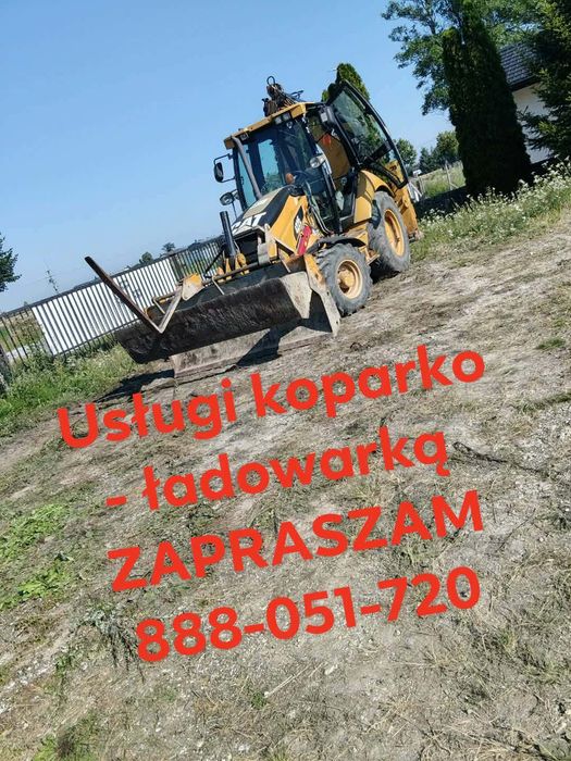 Piasek Ziemia Kruszywa Koparko ładowarka