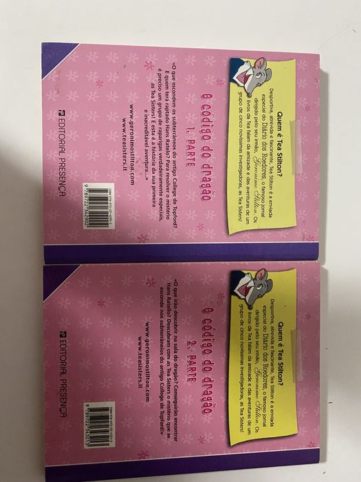 Tea Stilton- O código do dragao parte I e II