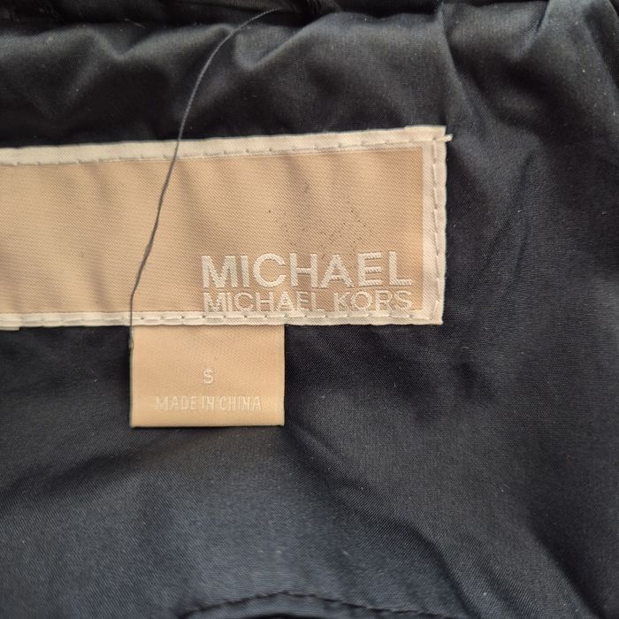 Granatowa zimowa damska kurtka Michael Kors rozm S