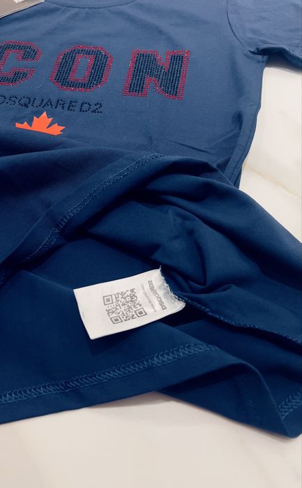 Icon dsquared koszulka cyrkonie m