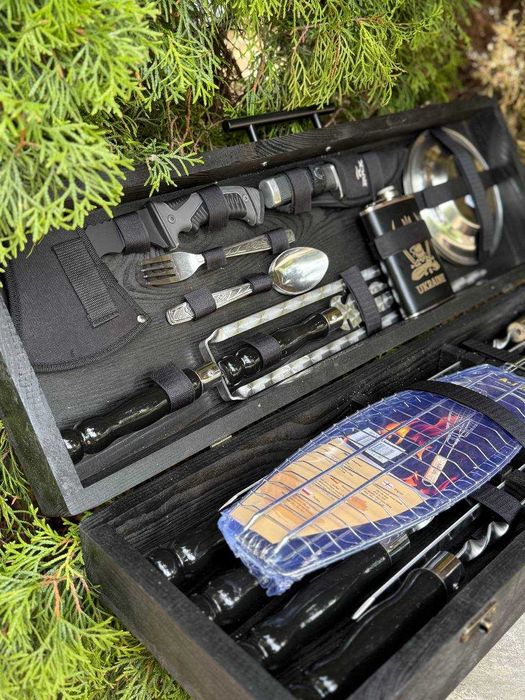 Крутой Набор шампуров на подарок тестю, мужу, брату, другу куму,