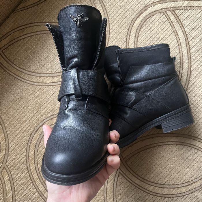 Зимові жіночі чоботи/полусапожки/ботинки