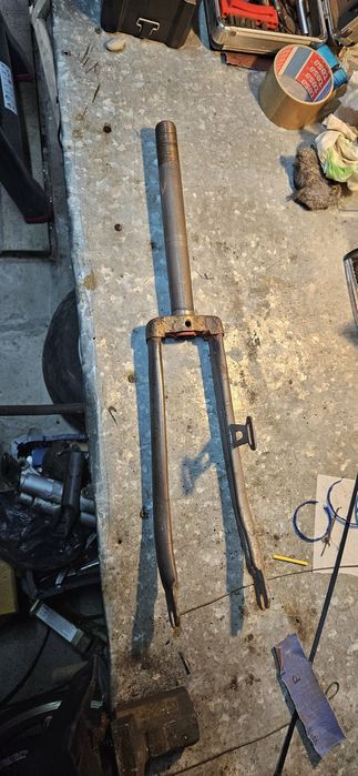 Widelec do Wigry składak PRL rower